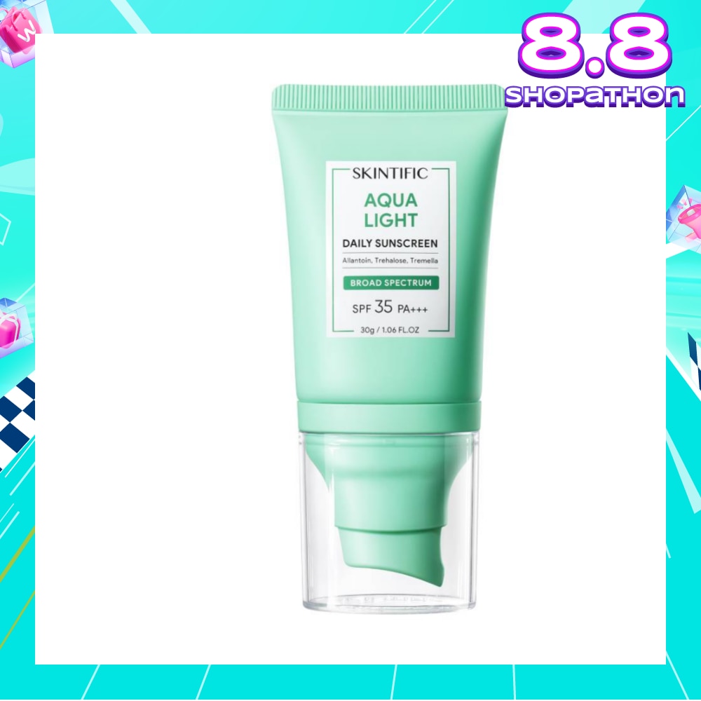 Aqua Light Daily Sunscreen SPF 35 PA+++ (Suitable For Acne Prone Skin & Greasy) 30g