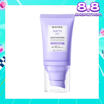 SKINTIFIC Matte Fit Oil Control Serum Sunscreen SPF 50+ PA++++ 30g