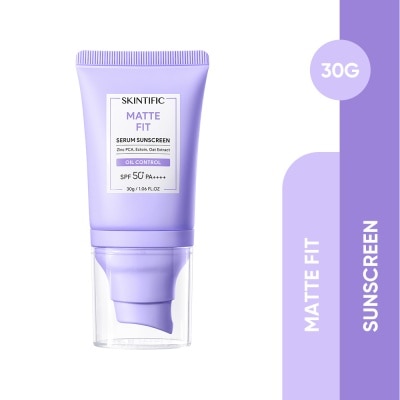 SKINTIFIC Matte Fit Oil Control Serum Sunscreen SPF 50+ PA++++ 30g