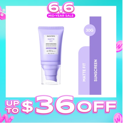 SKINTIFIC - Matte Fit Oil Control Serum Sunscreen SPF 50+ PA++++ 30g