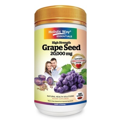 JR LIFE High Strength Grape Seed 20000mg Softgels 180s