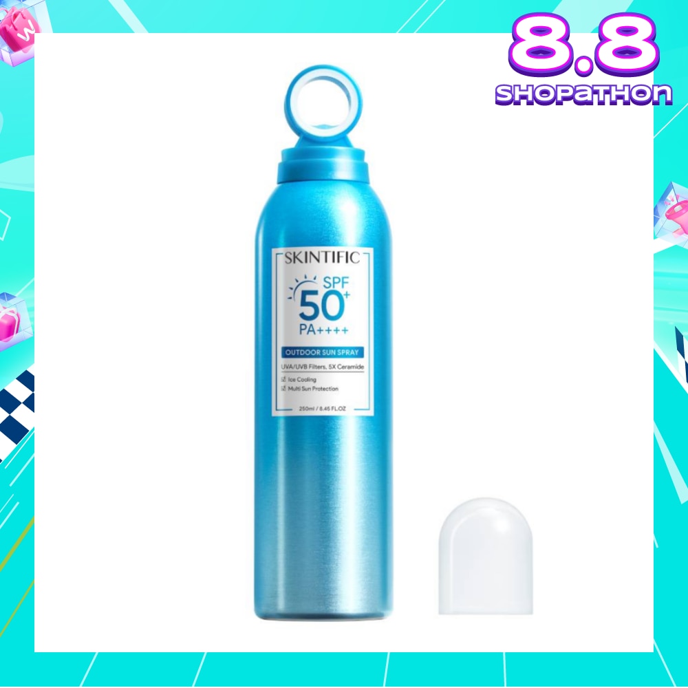 Outdoor Sunscreen Spray SPF 50+ PA++++ (Ice Cooling & Multi Sun Protection) 250ml