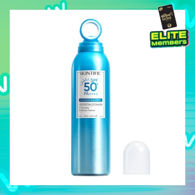 SKINTIFIC Outdoor Sunscreen Spray SPF 50+ PA++++ (Ice Cooling & Multi Sun Protection) 250ml
