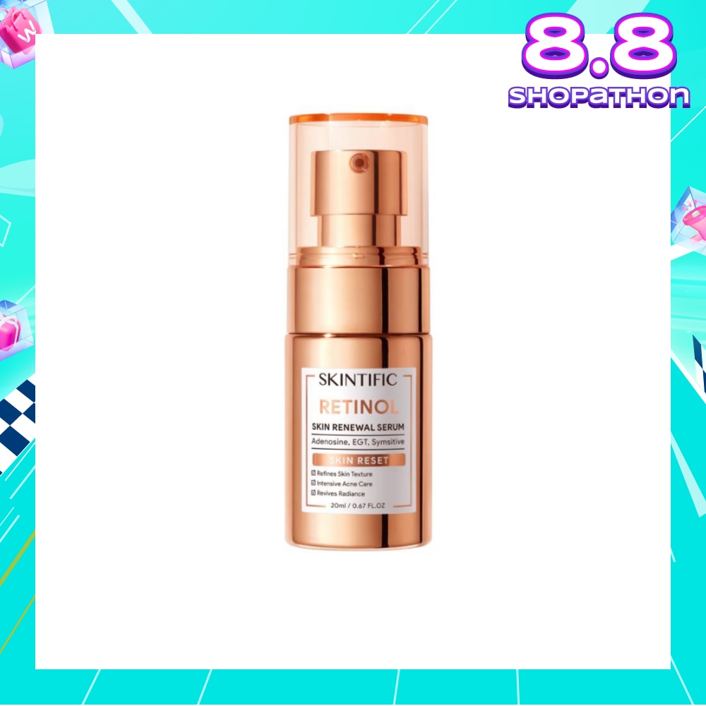Retinol Skin Renewal Serum (To Refines Skin Texture, Intensive Acne Care & Revives Radiance) 20ml