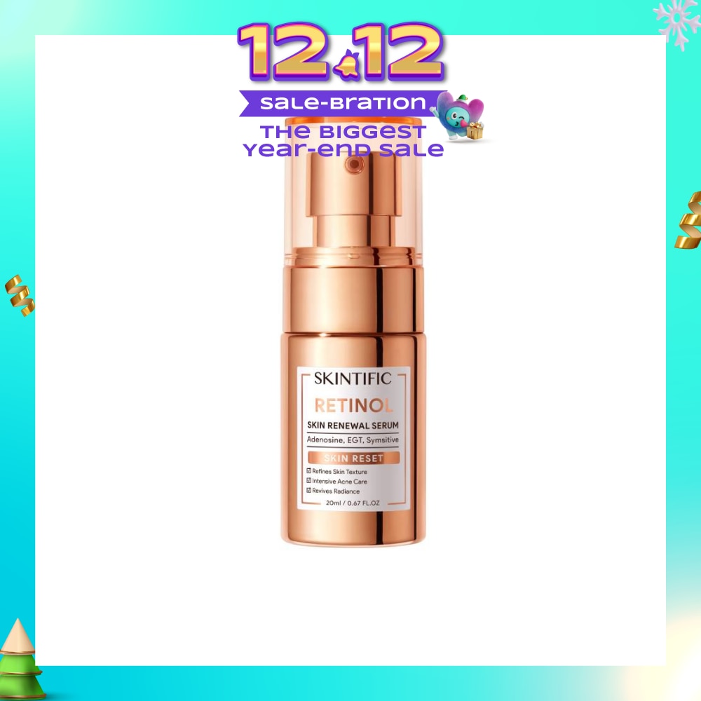 Retinol Skin Renewal Serum (To Refines Skin Texture, Intensive Acne Care & Revives Radiance) 20ml