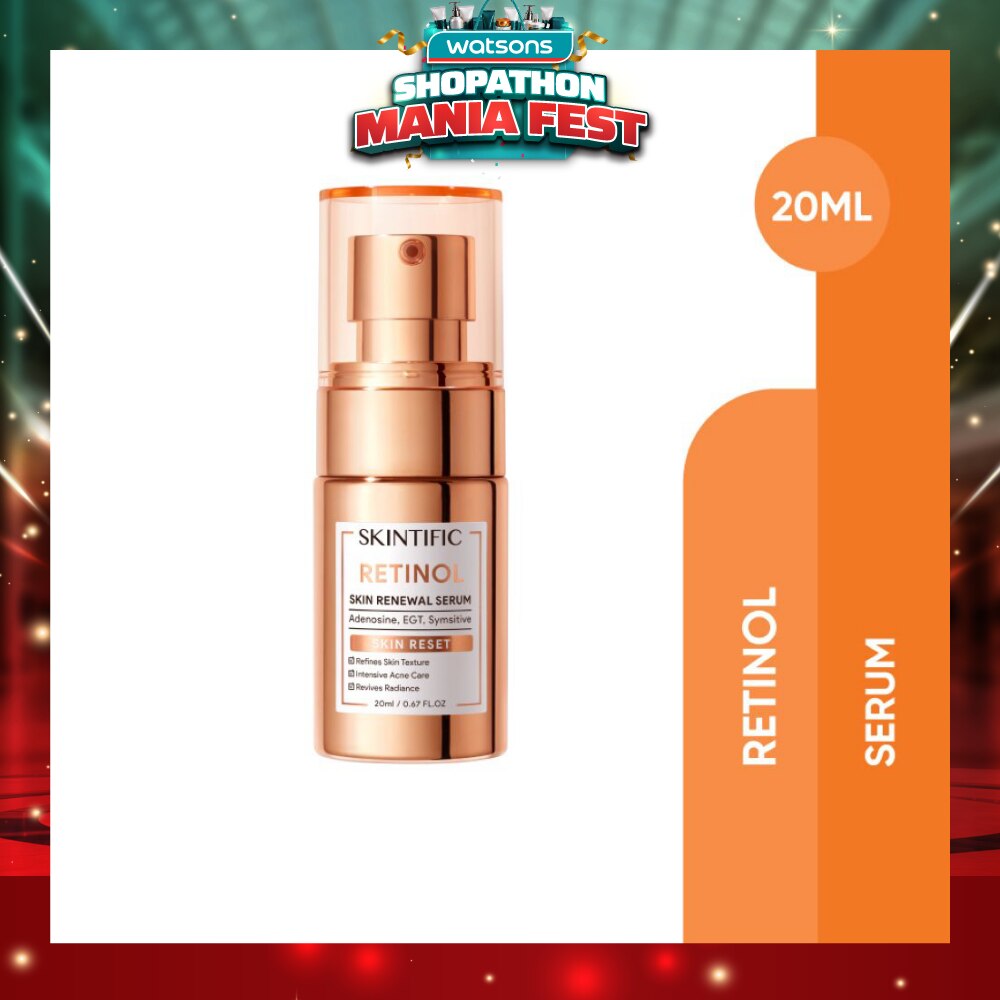 Retinol Skin Renewal Serum (To Refines Skin Texture, Intensive Acne Care & Revives Radiance) 20ml