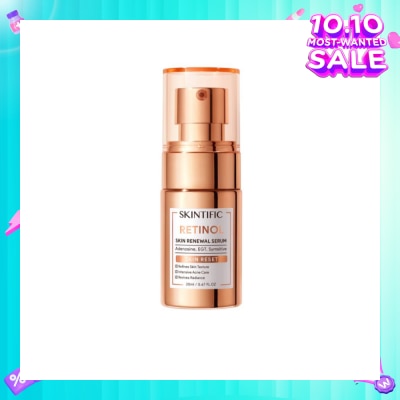 SKINTIFIC Retinol Skin Renewal Serum (To Refines Skin Texture, Intensive Acne Care & Revives Radiance) 20ml