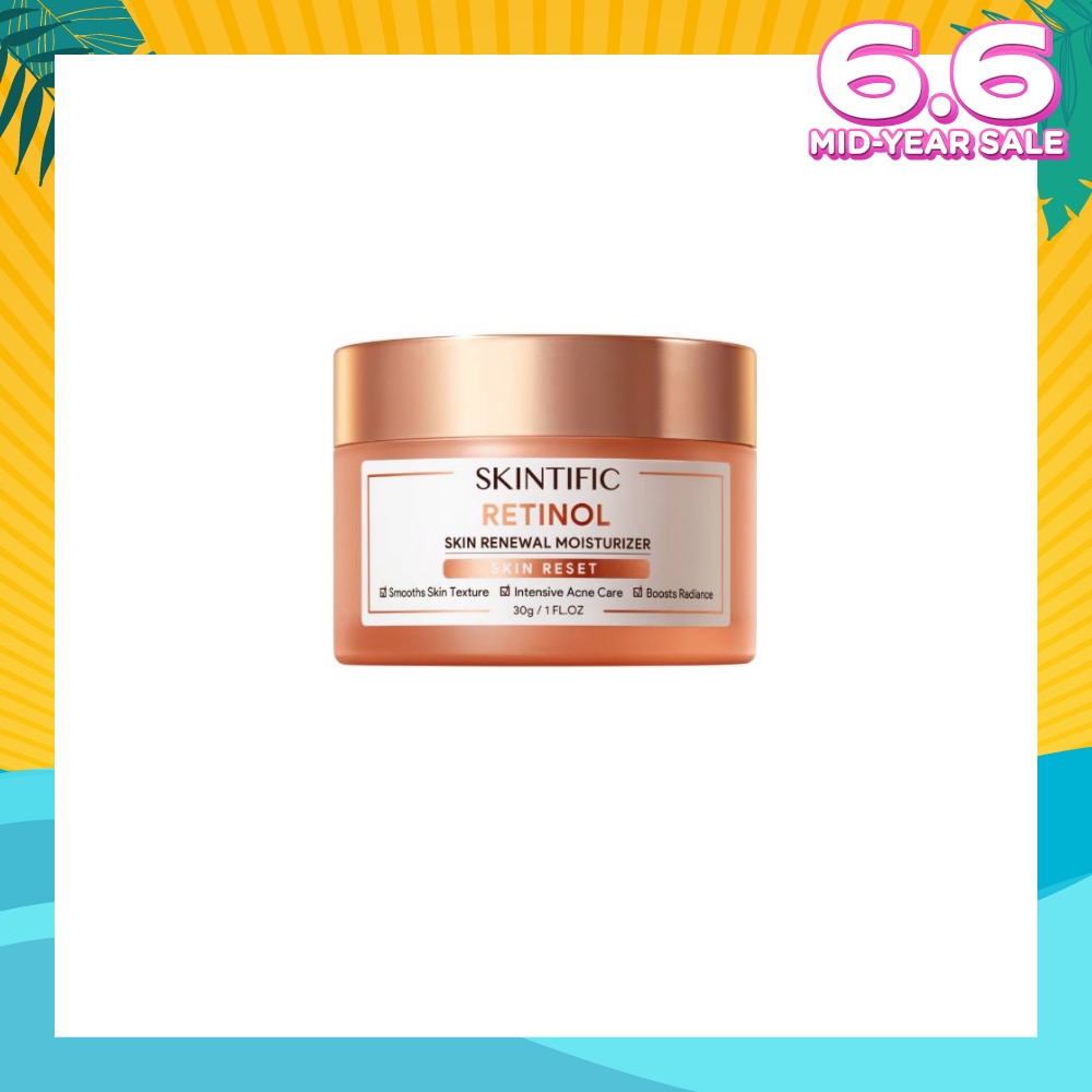 Retinol Skin Renewal Moisturizer (To Smooth Skin Texture, Intensive Acne Care & Boosts Radiance) 30g
