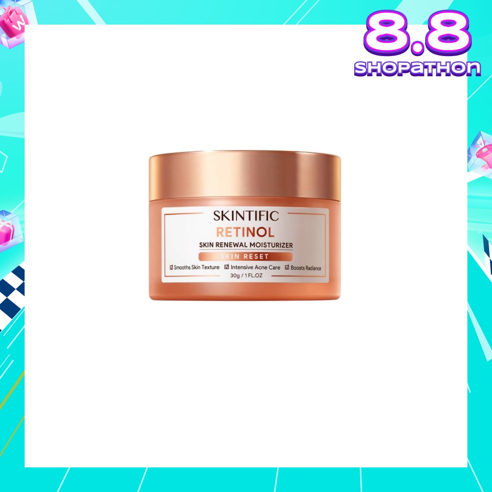 Retinol Skin Renewal Moisturizer (To Smooth Skin Texture, Intensive Acne Care & Boosts Radiance) 30g