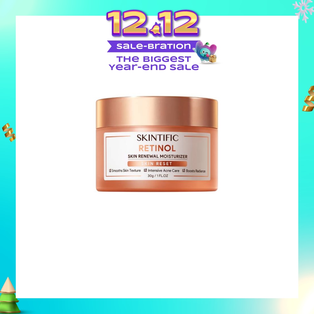 Retinol Skin Renewal Moisturizer (To Smooth Skin Texture, Intensive Acne Care & Boosts Radiance) 30g