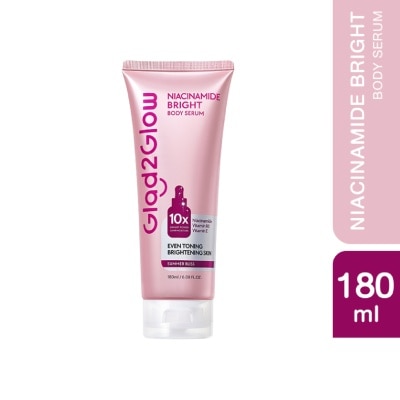 GLAD2GLOW - Niacinamide Bright Body Serum 180ml image