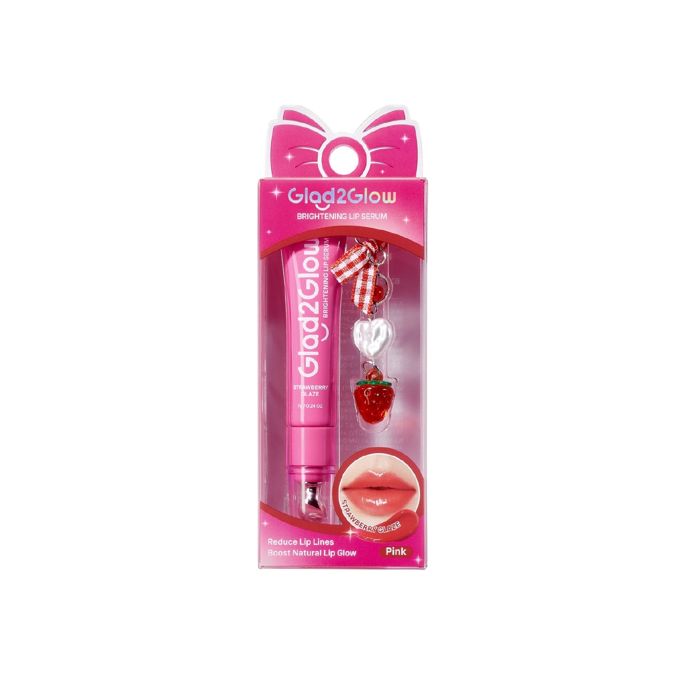 Brightening Charm Lip Serum #01 Strawberry Glaze 7g image