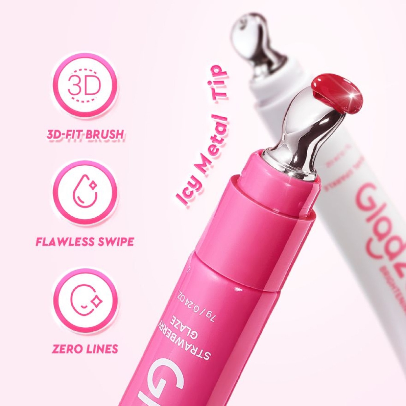 Brightening Charm Lip Serum #01 Strawberry Glaze 7g image