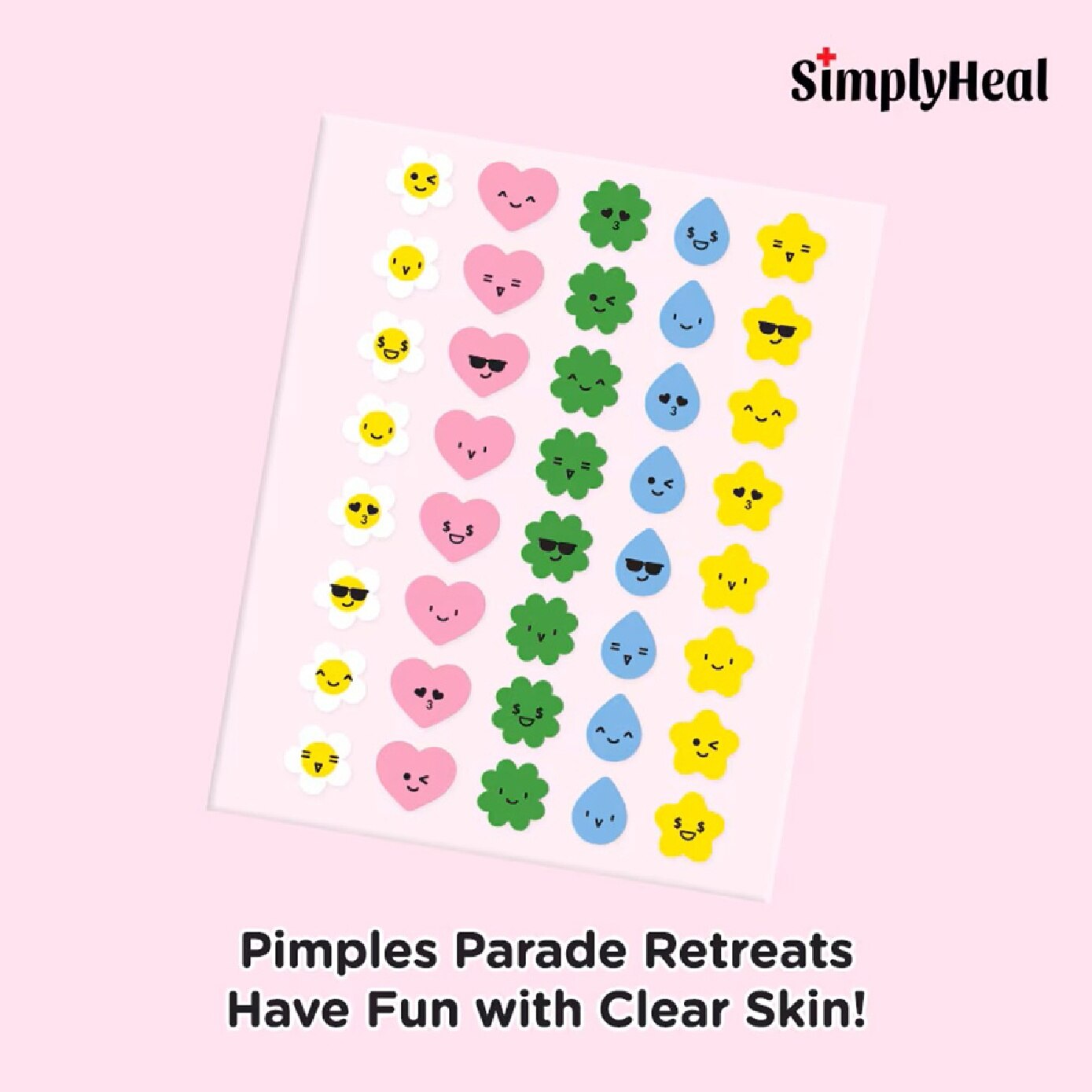 Happy Sulphur Day & Night Premium Hydrocolloid Acne Patch 40s image