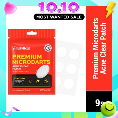 SIMPLYHEAL Premium Microdarts Acne Clear Patch 9s image