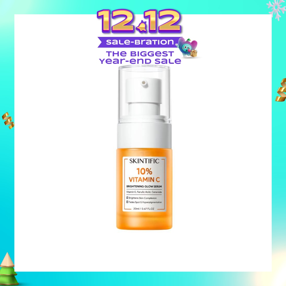 10% Vitamin C Brightening Glow Serum (To Brightens Skin Complexion, Fades Spot & Hyperpigmentation) 20ml