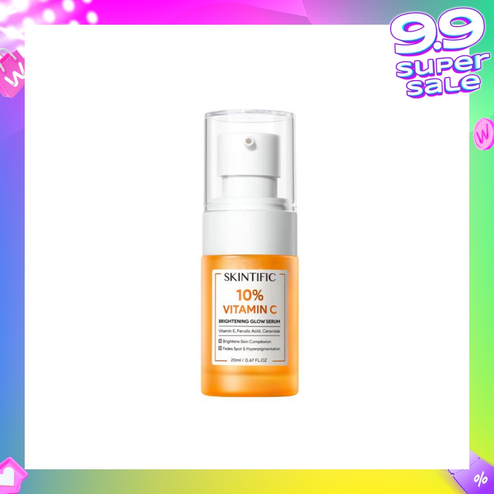 10% Vitamin C Brightening Glow Serum (To Brightens Skin Complexion, Fades Spot & Hyperpigmentation) 20ml