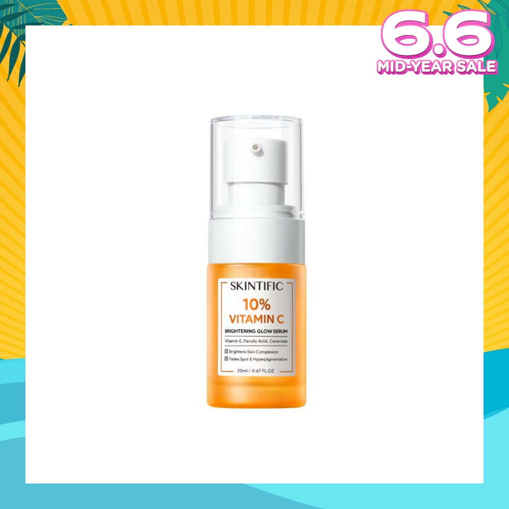 10% Vitamin C Brightening Glow Serum (To Brightens Skin Complexion, Fades Spot & Hyperpigmentation) 20ml