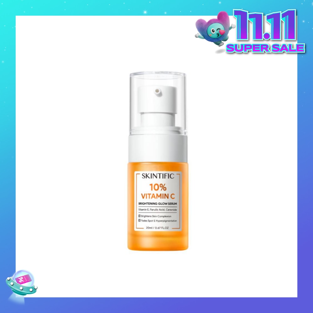 10% Vitamin C Brightening Glow Serum (To Brightens Skin Complexion, Fades Spot & Hyperpigmentation) 20ml