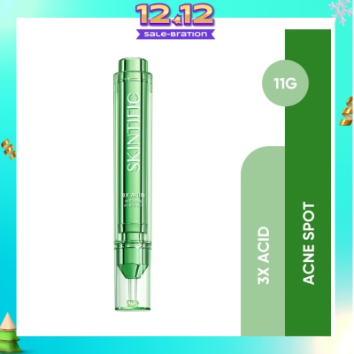 SKINTIFIC 3X Acid Insentive Acne Spot (For Focus Acne Care & Calms Acne) 11g