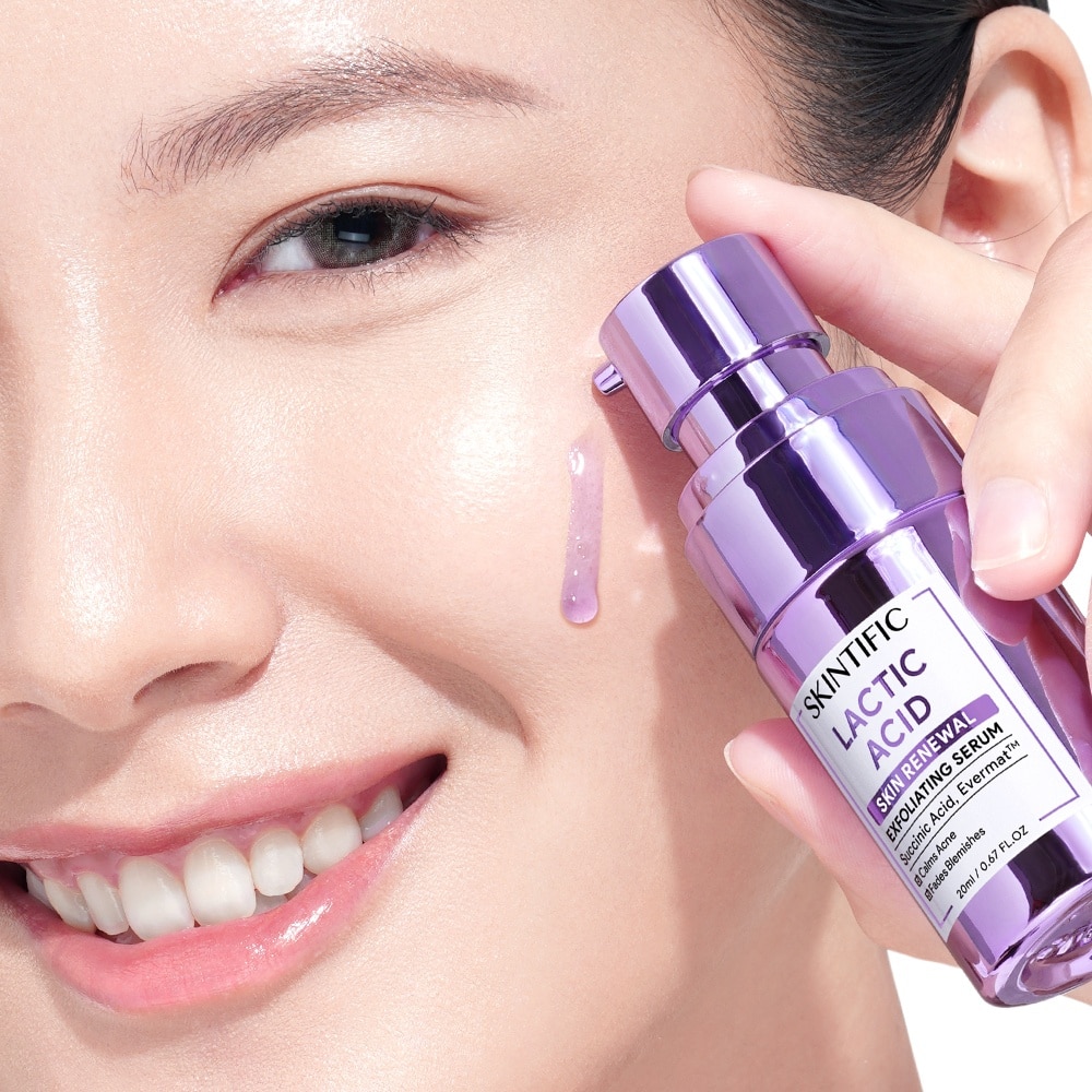 Lactic Acid Skin Renewal Exfoliating Serum (To Calms Acne & Fades Blemishes) 20ml