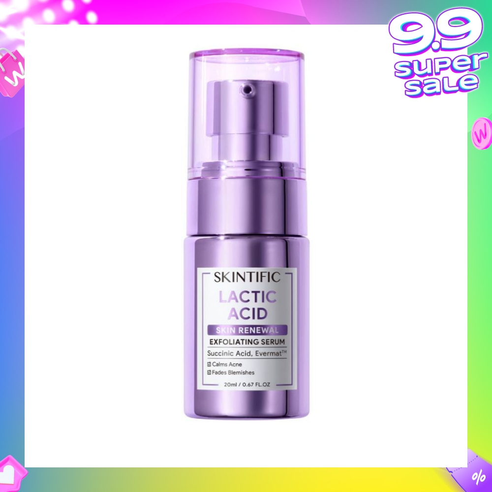 Lactic Acid Skin Renewal Exfoliating Serum (To Calms Acne & Fades Blemishes) 20ml