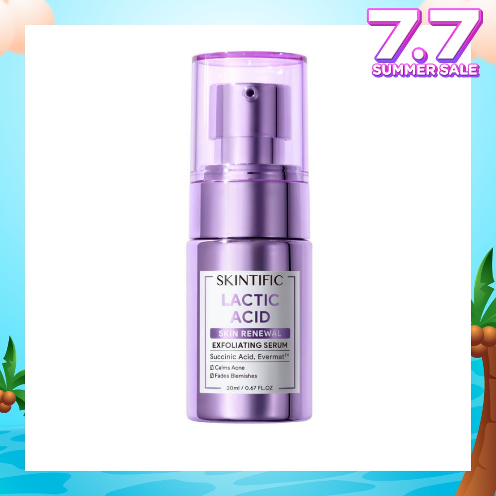 Lactic Acid Skin Renewal Exfoliating Serum (To Calms Acne & Fades Blemishes) 20ml