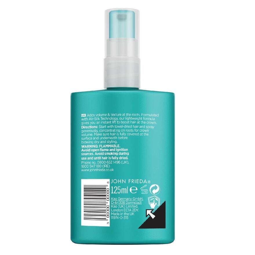 Volume Lift Root Booster Lift & Volumise Hair Roots (Suitable for Fine or Flat Hair Type) 125ml