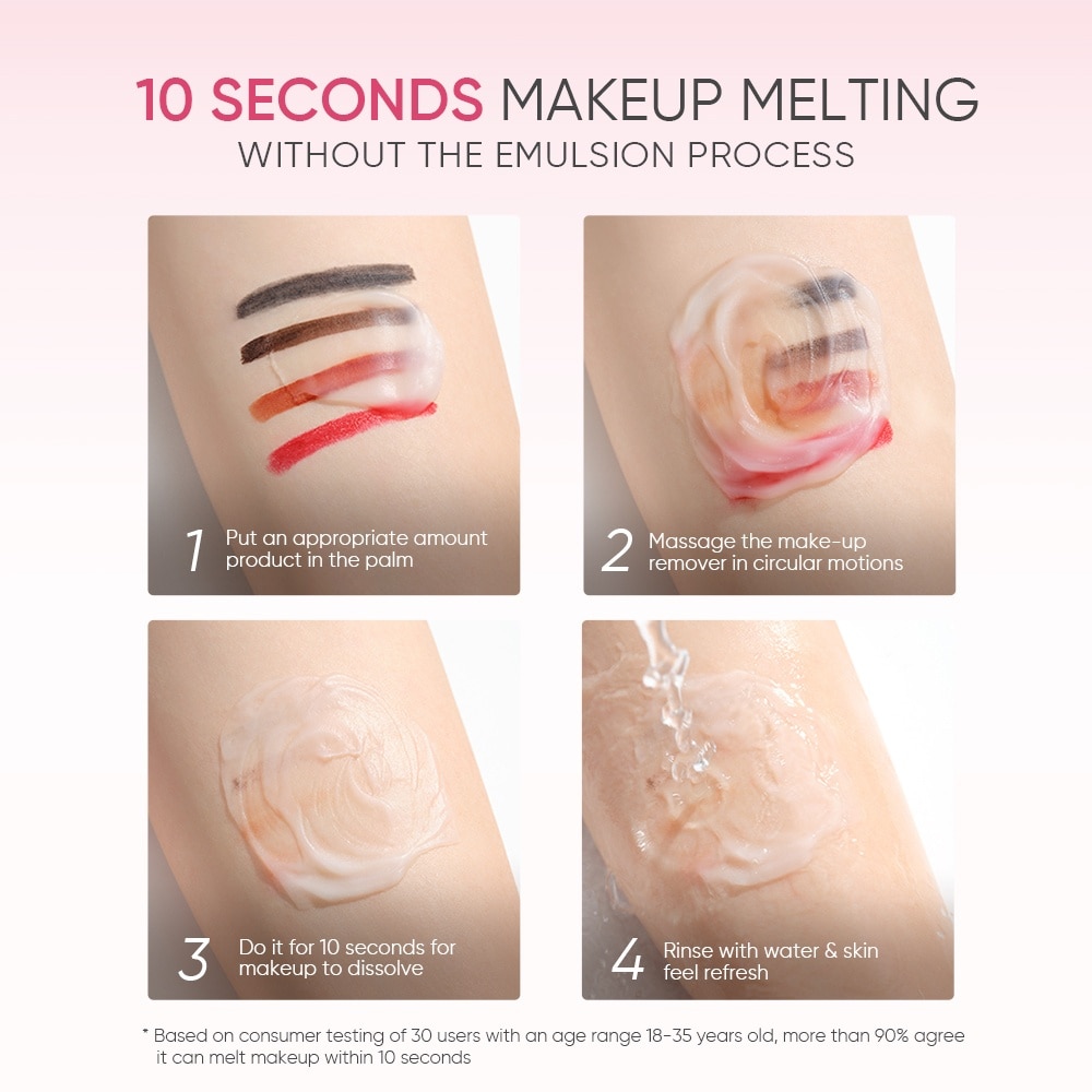 Zero Oil Non-Comedogenic Cleansing Balm (To Deeply Removes Makeup, Calms & Smooths Skin) 100ml