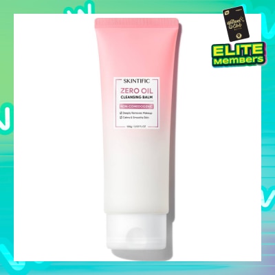 SKINTIFIC Zero Oil Non-Comedogenic Cleansing Balm (To Deeply Removes Makeup, Calms & Smooths Skin) 100ml