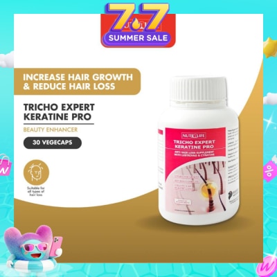 NUTRILIFE - Tricho Expert Keratine Pro 30 Vegecaps