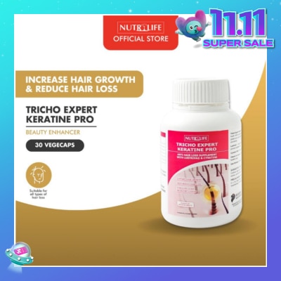 NUTRILIFE Tricho Expert Keratine Pro 30 Vegecaps