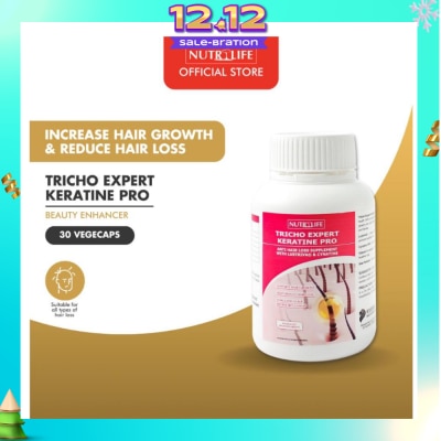 NUTRILIFE Tricho Expert Keratine Pro 30 Vegecaps