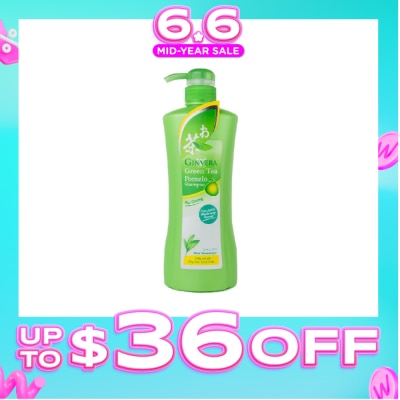 GINVERA - Green Tea Pomelo Shampoo Hair Volumizer (For Oily, Fine & Limp Hair Type) 750g