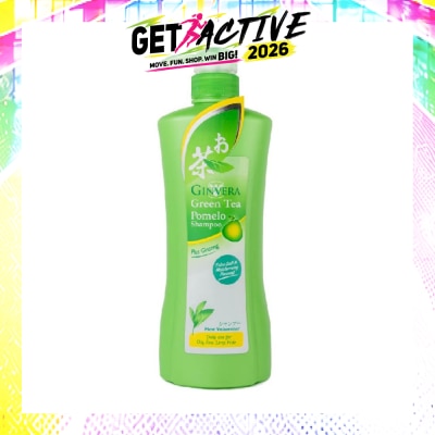 GINVERA - Green Tea Pomelo Shampoo Hair Volumizer (For Oily, Fine & Limp Hair Type) 750g image