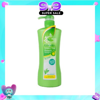GINVERA - Green Tea Pomelo Shampoo Hair Volumizer (For Oily, Fine & Limp Hair Type) 750g image