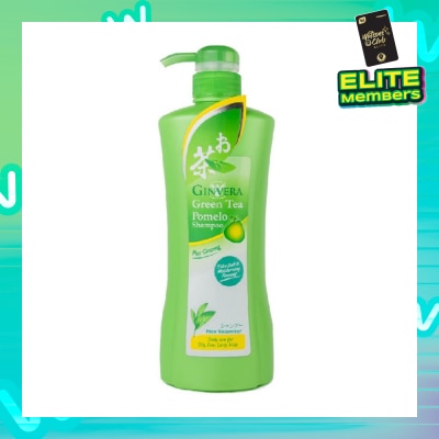 GINVERA Green Tea Pomelo Shampoo Hair Volumizer (For Oily, Fine & Limp Hair Type) 750g