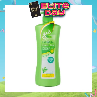 GINVERA - Green Tea Pomelo Shampoo Hair Volumizer (For Oily, Fine & Limp Hair Type) 750g