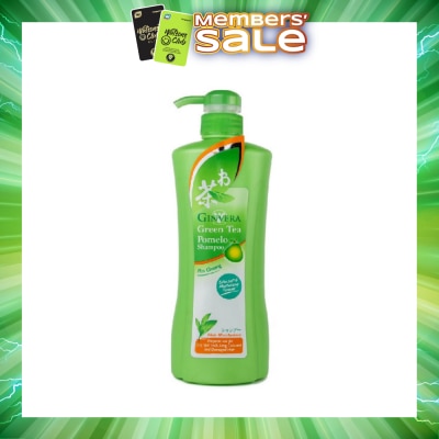 GINVERA - Green Tea Pomelo Shampoo Hair Moisturizer (For Dry, Split Ends, Long, Colored & Damaged Hair Type) 750g