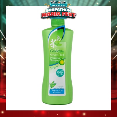GINVERA - Green Tea Pomelo Shampoo Hair Revitalizer (For Normal Hair) 750g