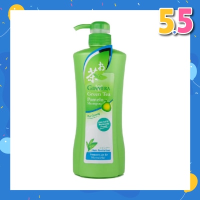 GINVERA Green Tea Pomelo Shampoo Hair Revitalizer (For Normal Hair) 750g