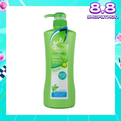 GINVERA Green Tea Pomelo Shampoo Hair Revitalizer (For Normal Hair) 750g