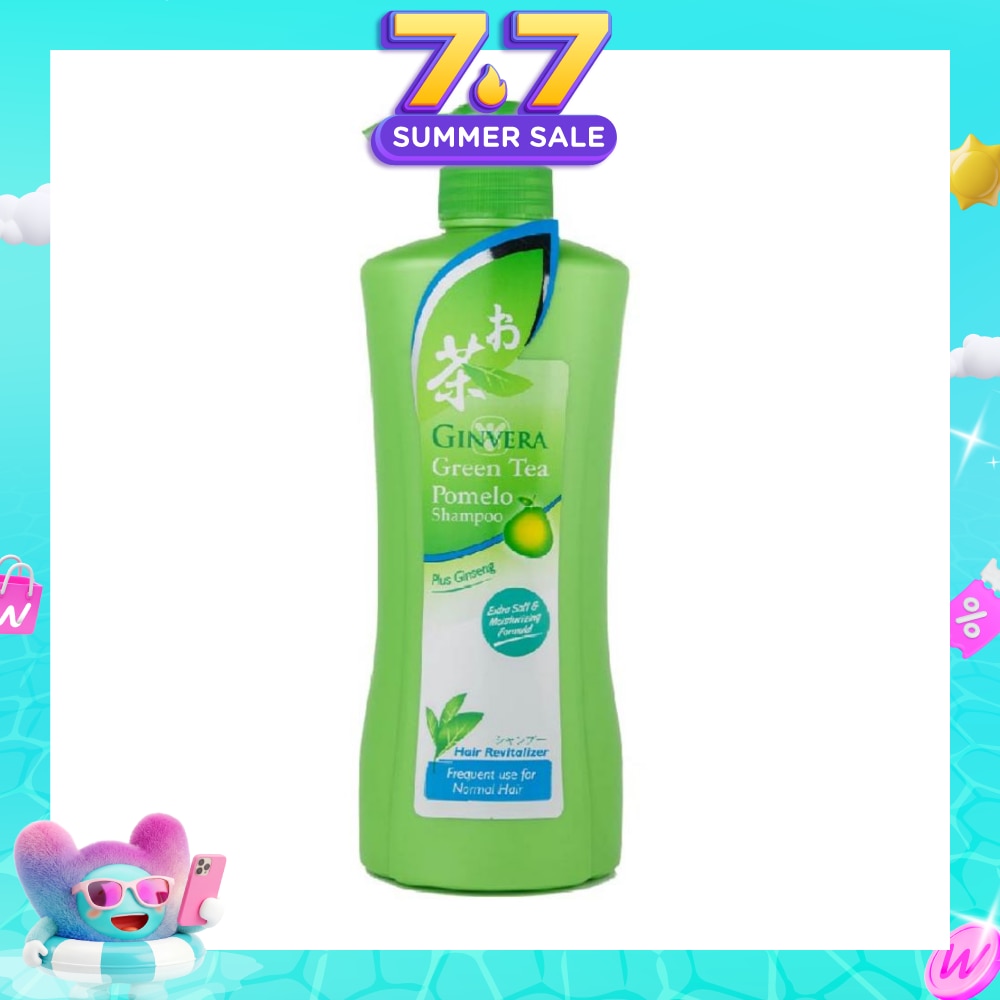 Green Tea Pomelo Shampoo Hair Revitalizer (For Normal Hair) 750g