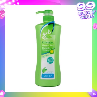 GINVERA Green Tea Pomelo Shampoo Hair Revitalizer (For Normal Hair) 750g
