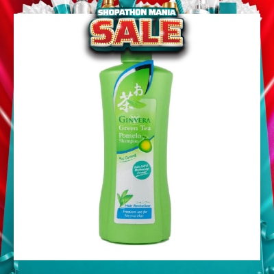 GINVERA - Green Tea Pomelo Shampoo Hair Revitalizer (For Normal Hair) 750g