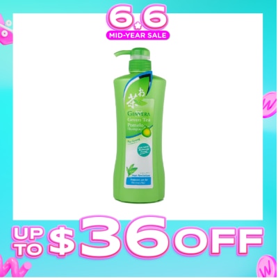GINVERA - Green Tea Pomelo Shampoo Hair Revitalizer (For Normal Hair) 750g