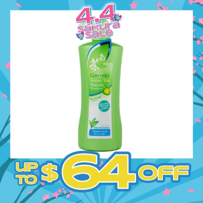 GINVERA - Green Tea Pomelo Shampoo Hair Revitalizer (For Normal Hair) 750g