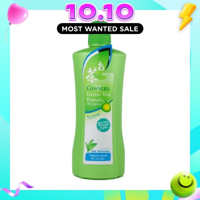 GINVERA Green Tea Pomelo Shampoo Hair Revitalizer (For Normal Hair) 750g image