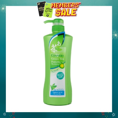 GINVERA - Green Tea Pomelo Shampoo Hair Revitalizer (For Normal Hair) 750g