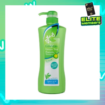 GINVERA Green Tea Pomelo Shampoo Hair Revitalizer (For Normal Hair) 750g